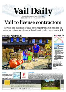 Vail Daily – October 11, 2020