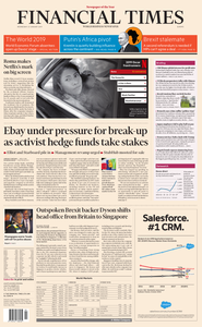 Financial Times Europe – 23 January 2019