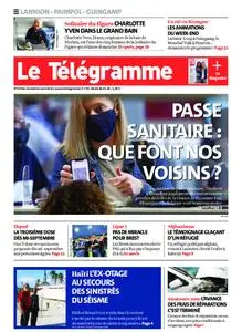 Le Télégramme Guingamp – 21 août 2021