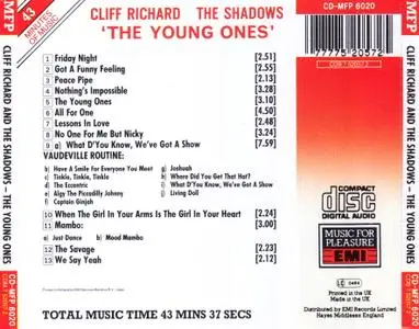 Cliff Richard & The Shadows - The Young Ones (1961) [1988, Reissue]