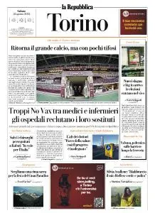 la Repubblica Torino - 21 Agosto 2021