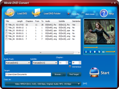 MeMedia Movie DVD Convert 7.0.1