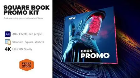 Square Book Social Media Promo Kit 37764167