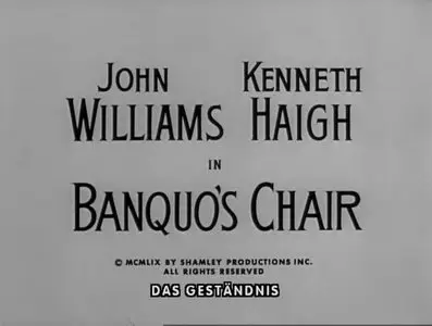 Alfred Hitchcock: Banquo's Chair (1959)