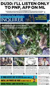 Philippines Daily Inquirer - May 29, 2017