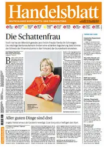 Das Handelsblatt vom 18 Dezember 2013
