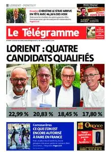 Le Télégramme Lorient – 16 mars 2020