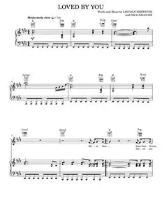 Loved By You - Lincoln Brewster, Paul Baloche (Piano-Vocal-Guitar)