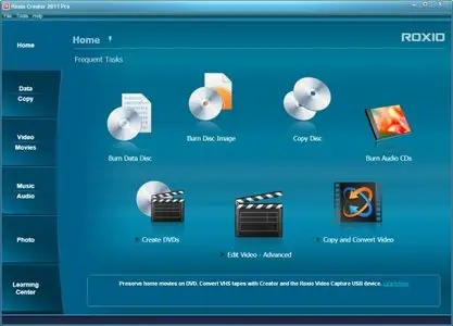 Roxio Creator 2011 Pro Multilingual+RUS (iSO-CORE) + Content-DVD