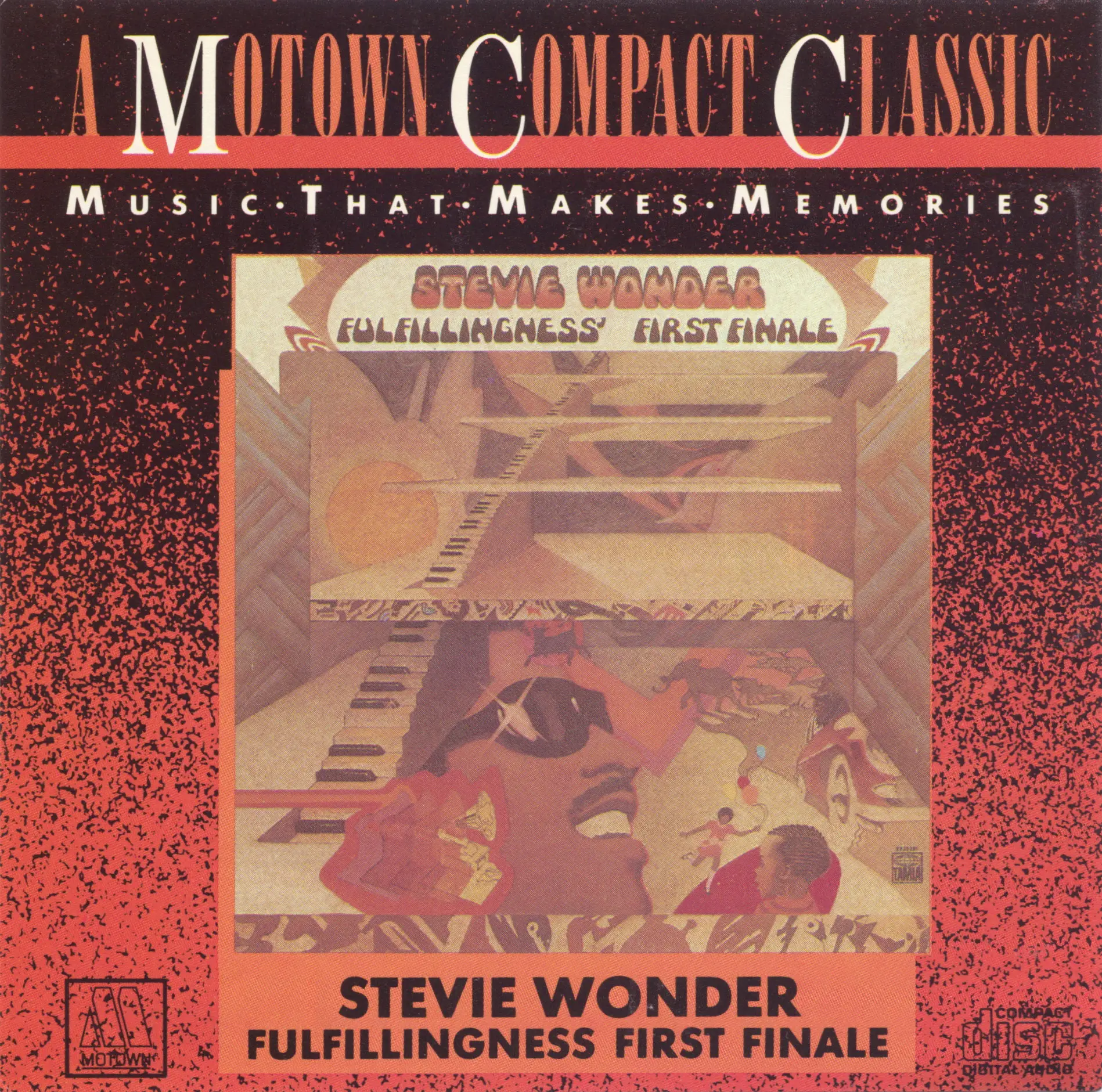 Stevie Wonder - Fulfillingness' First Finale (1974) [1986, Reissue] {Japan for USA}