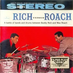 Buddy Rich & Max Roach - Rich Versus Roach (1959) {REPOST}