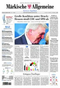 Märkische Allgemeine Kyritzer Tageblatt - 29. Oktober 2018