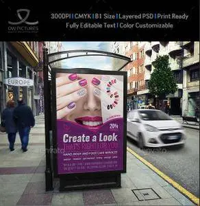 GraphicRiver - Nail Salon Poster Template