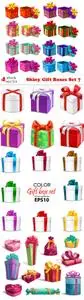 Vectors - Shiny Gift Boxes Set 7