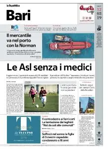 la Repubblica Bari - 12 Marzo 2019