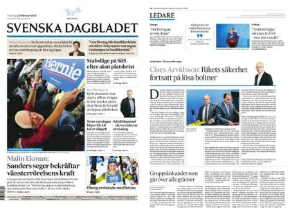 Svenska Dagbladet – 24 februari 2020