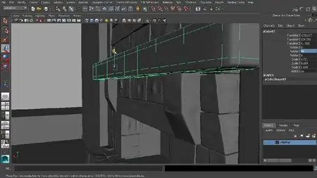 Modeling Interiors in Maya