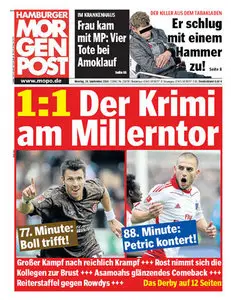 Hamburger Morgenpost vom 20 September 2010