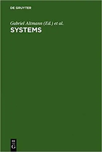 Systems: New Paradigms for the Human Sciences