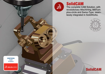 SolidCAM 2022 SP3 HF1 with Updated Documents and Training Materials