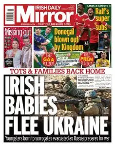 Irish Daily Mirror – February 21, 2022