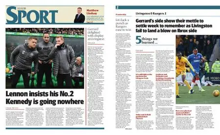 The Herald Sport (Scotland) – November 11, 2019