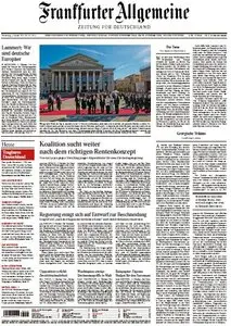 Frankfurter Allgemeine Zeitung am 04. Oktober 2012