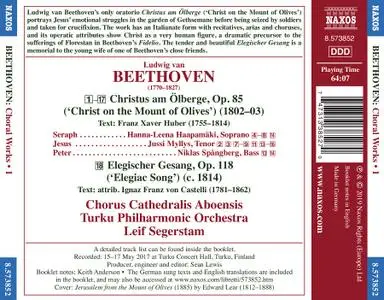 Leif Segerstam, Turku Philharmonic Orchestra - Beethoven: Christus am Ölberge, Elegischer Gesang (2019)