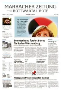 Marbacher Zeitung - 14. März 2019