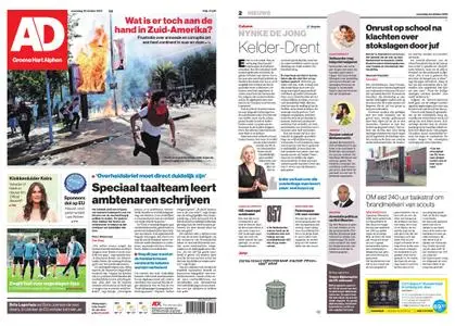 Algemeen Dagblad - Alphen – 23 oktober 2019