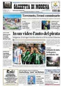 Gazzetta di Modena - 29 Agosto 2016