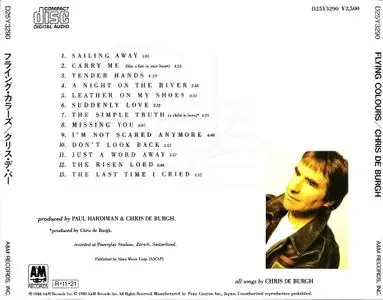 Chris De Burgh - Flying Colours (1988) {Japan 1st Press}