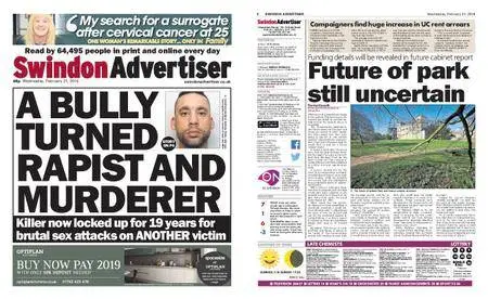 Swindon Advertiser – February 21, 2018
