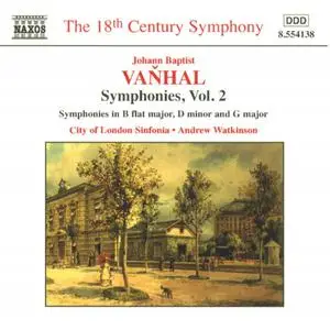 Andrew Watkinson, City of London Sinfonia - Johann Baptist Vaňhal: Symphonies, Vol. 2 (2000)