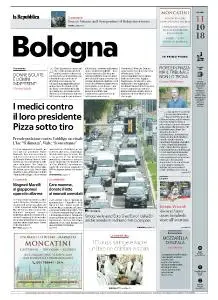 la Repubblica Bologna - 11 Ottobre 2018