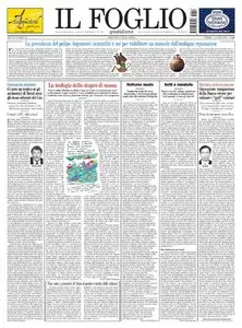 IL Foglio Quotidiano - 14 Agosto 2015