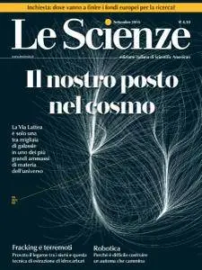 Le Scienze - Settembre 2016