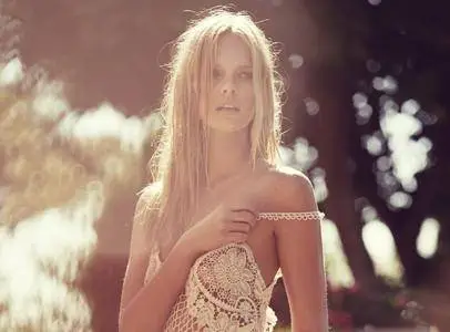 Marloes Horst - For Love & Lemons Summer 2016 Swimwear Campaign