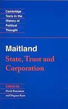 Maitland: State, Trust and Corporation