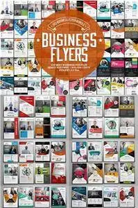 CreativeMarket - 100 Fresh Business Flyers Bundle