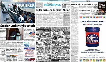 Philippine Daily Inquirer – November 15, 2014