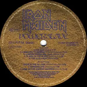 Iron Maiden - Powerslave (1984) [Vinyl Rip 16/44 & mp3-320 + DVD] Re-up