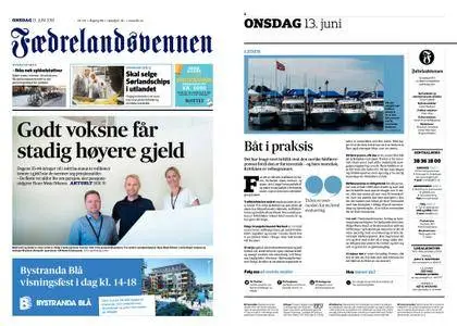 Fædrelandsvennen – 13. juni 2018
