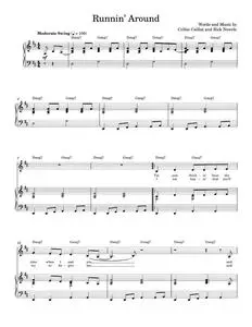 Runnin around - Colbie Caillat (Piano-Vocal-Guitar)