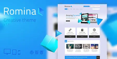 Romina - Themeforest Creative Wordpress Theme