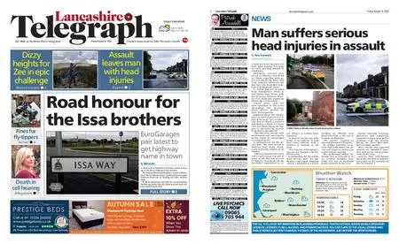 Lancashire Telegraph (Blackburn, Darwen, Hyndburn, Ribble Valley) – October 08, 2021