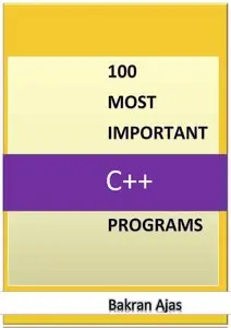 Ajas Bakran - 100 most important c++ programs