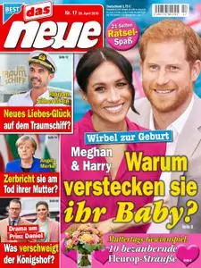 Das Neue – 20. April 2019