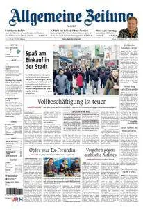 Allgemeine Zeitung Mainz - 29. Dezember 2017