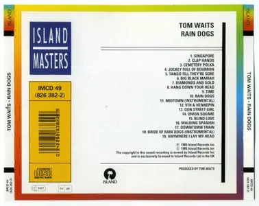 Tom Waits - Rain Dogs (1985)